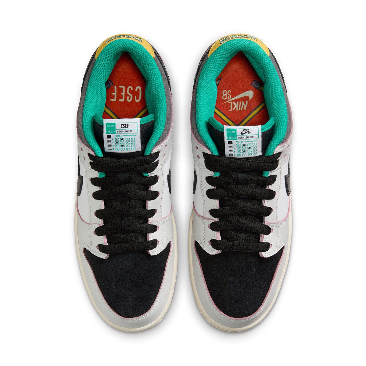 Nike SB Dunk Low Pro in Summit White/Black - White - Iron Grey - Goodnews Skateshop