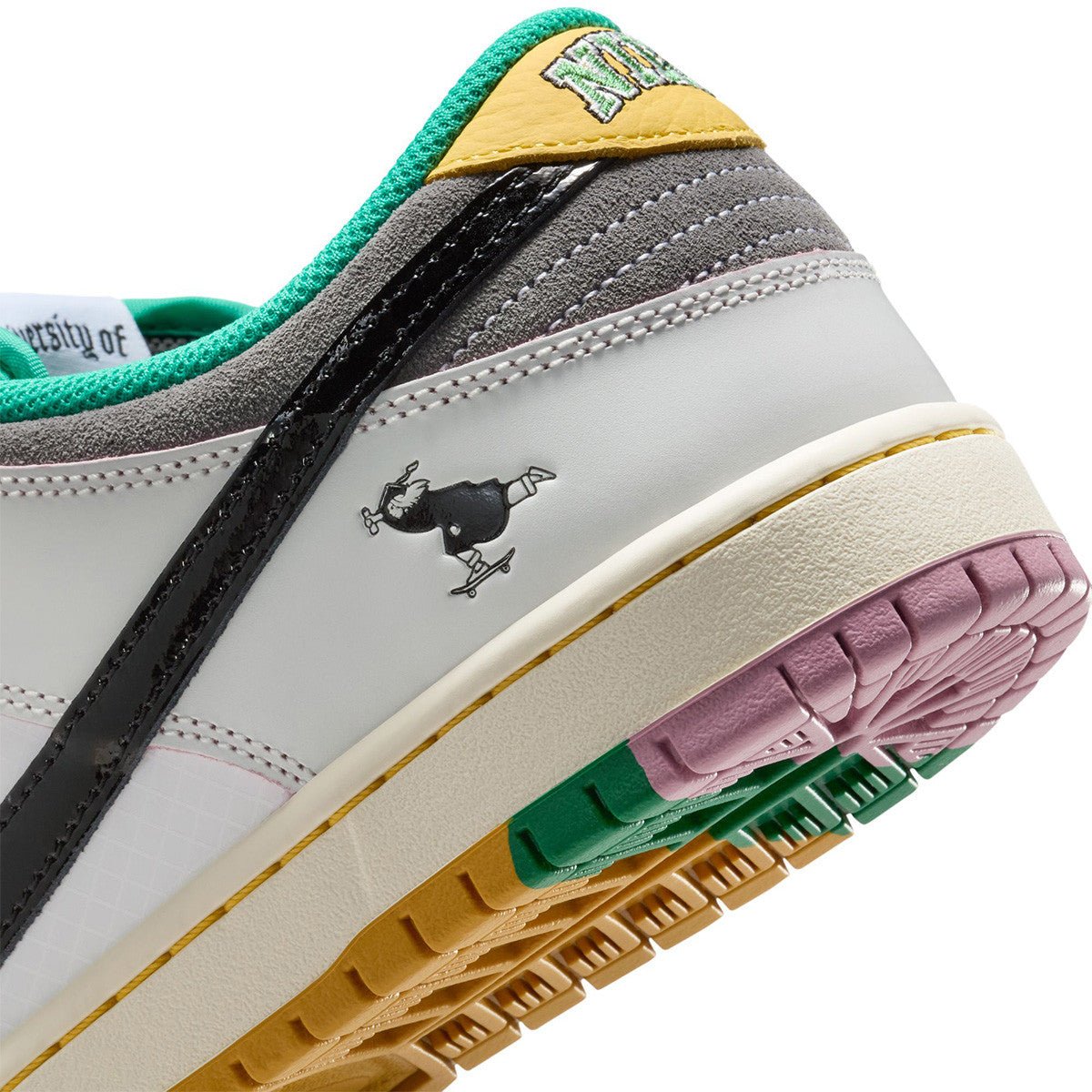 Nike SB Dunk Low Pro in Summit White/Black - White - Iron Grey - Goodnews Skateshop