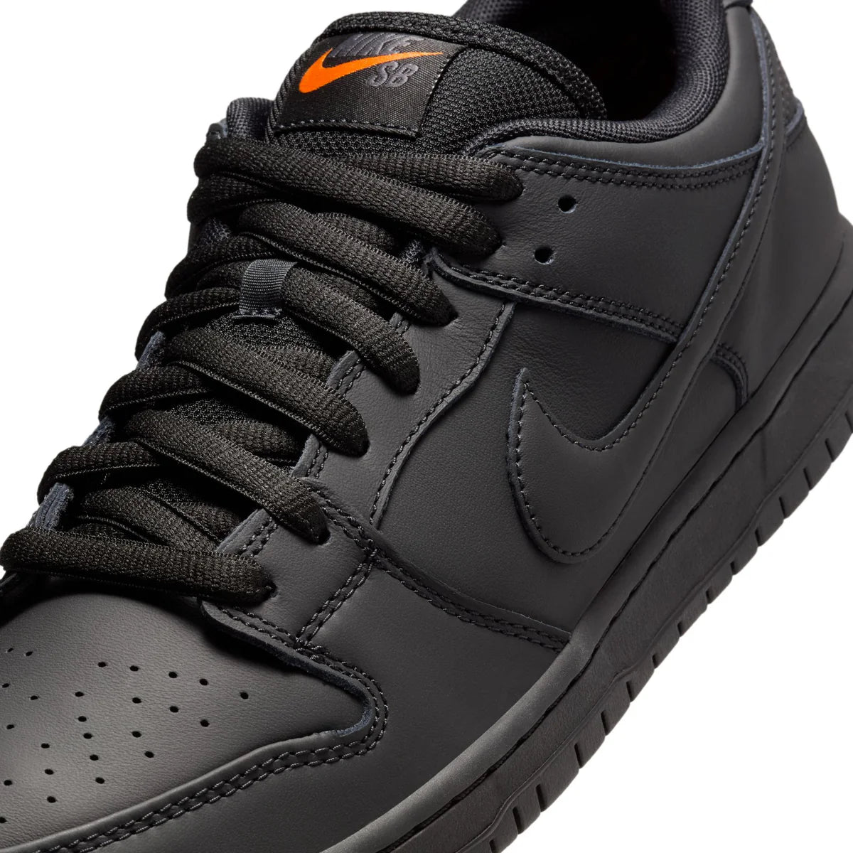 Nike SB Dunk Low Pro ISO in Black/Black - Black - Black - Goodnews Skateshop