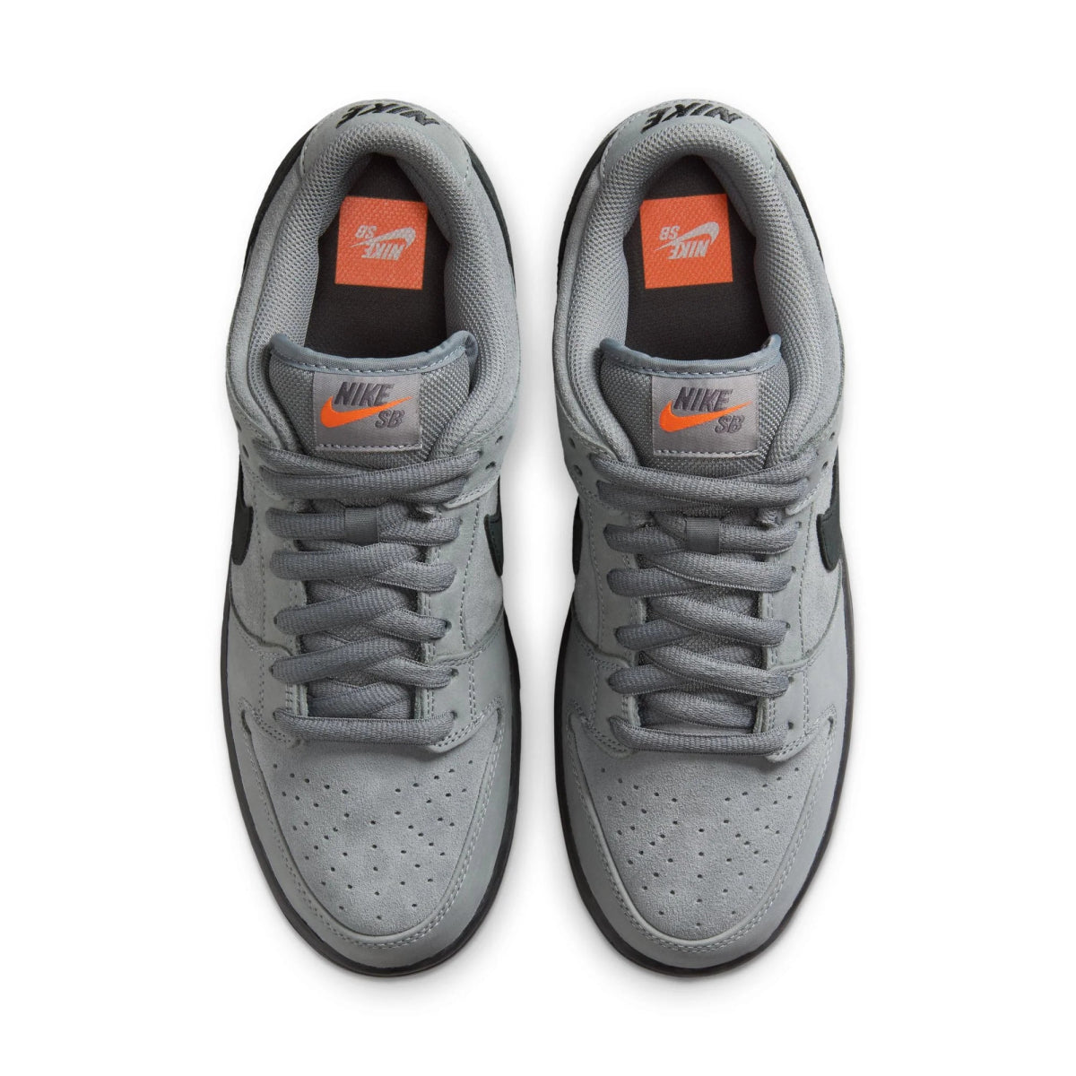Nike SB Dunk Low Pro ISO in Cool Grey/Black - Cool Grey - Dark Grey - Goodnews Skateshop