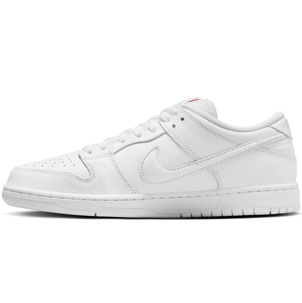 Nike SB Dunk Low Pro ISO in White/White - White - White - Goodnews Skateshop