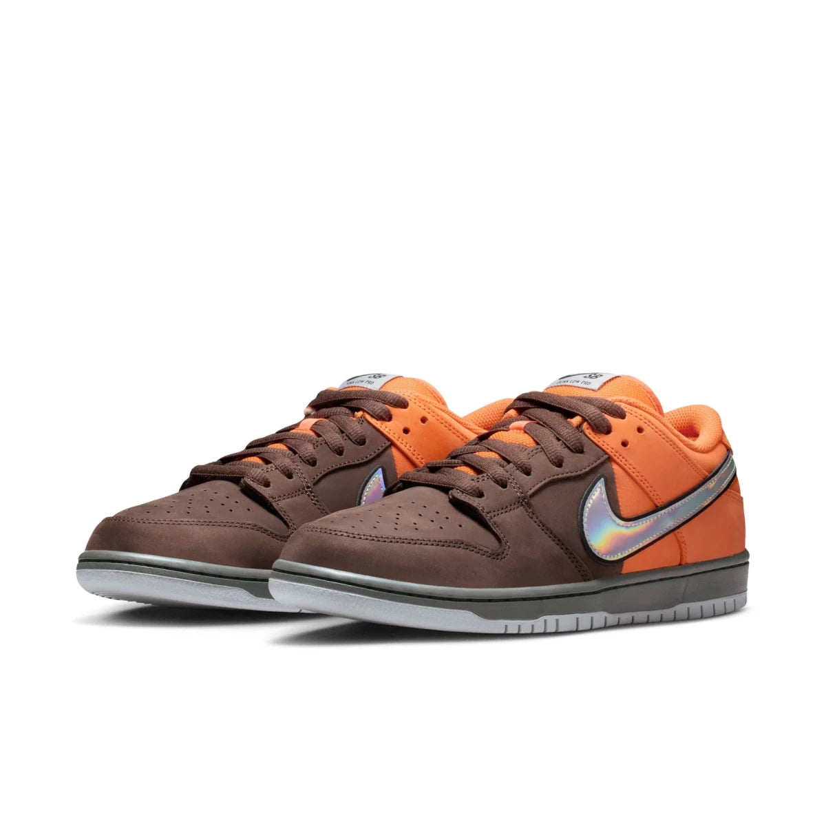 Nike SB Dunk Low Pro Muni Fast Pass in Safety Orange/Wolf Grey - Baroque Brown *PLEASE READ BELOW - Goodnews Skateshop