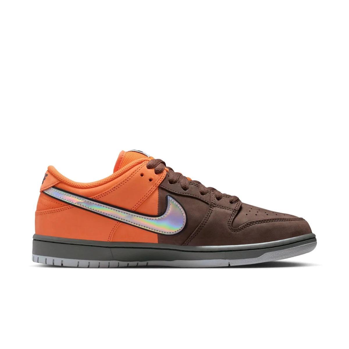 Nike SB Dunk Low Pro Muni Fast Pass in Safety Orange/Wolf Grey - Baroque Brown *PLEASE READ BELOW - Goodnews Skateshop