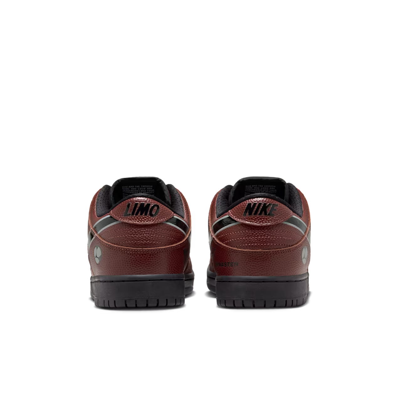 Nike SB Dunk Low Pro x Limosine Skateboards in Brown/Black