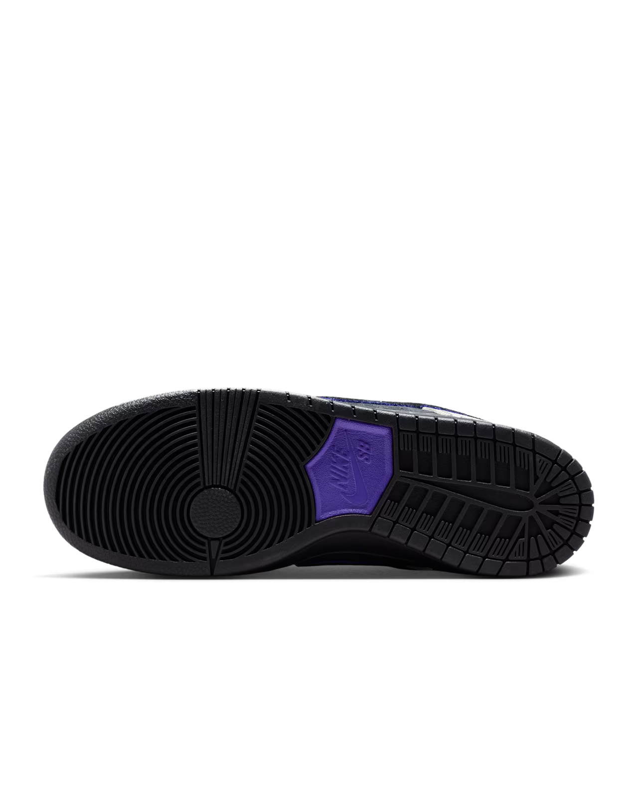 Nike SB X Dashawn Jordan Dunk Low Pro in String/Black-Bright Spruce-Fierce Purple