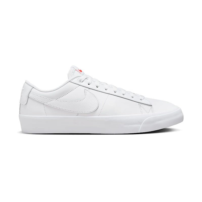 Nike SB GT Blazer Low ISO in White/White/White - Goodnews Skateshop