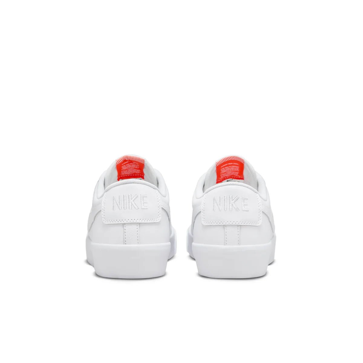 Nike SB GT Blazer Low ISO in White/White/White - Goodnews Skateshop