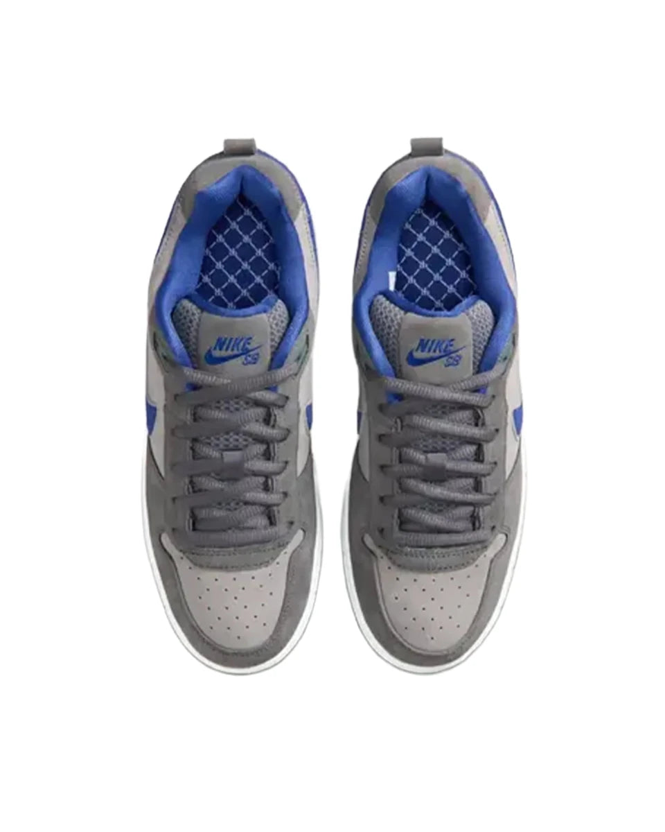 Nike SB Paul Rodriguez Zoom Air Low in Flint Grey/Deep Royal Blue-Flint Grey - Goodnews Skateshop