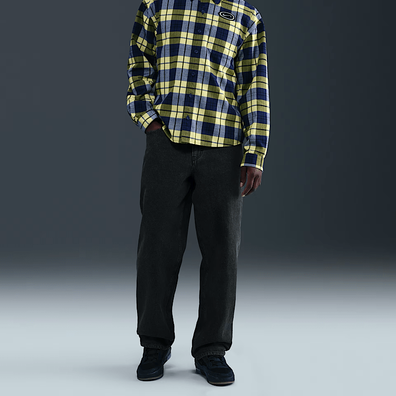 Nike SB X Eric Koston Loose Denim Skate Pants in Black - Goodnews Skateshop