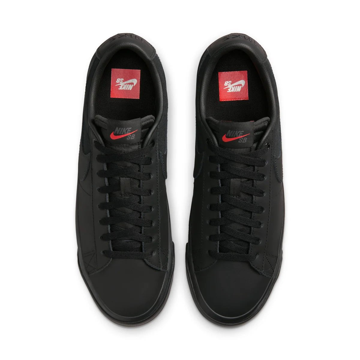 Nike SB Zoom Blazer Low Pro GT ISO in Black/Black - Black - Black - Goodnews Skateshop