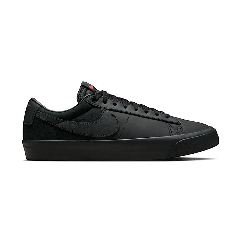 Nike SB Zoom Blazer Low Pro GT ISO in Black/Black - Black - Black - Goodnews Skateshop