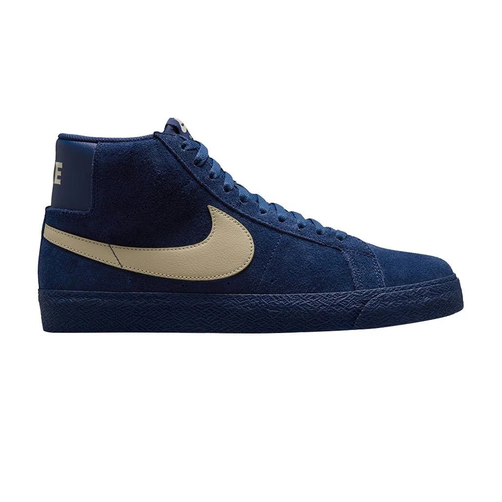 Nike SB Zoom Blazer Mid in Coastal Blue/Pale Yellow-Coastal Blue - Goodnews Skateshop