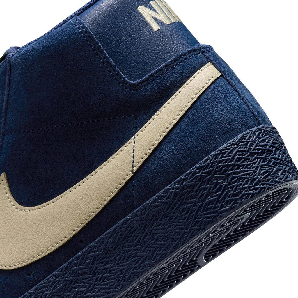 Nike SB Zoom Blazer Mid in Coastal Blue/Pale Yellow-Coastal Blue - Goodnews Skateshop