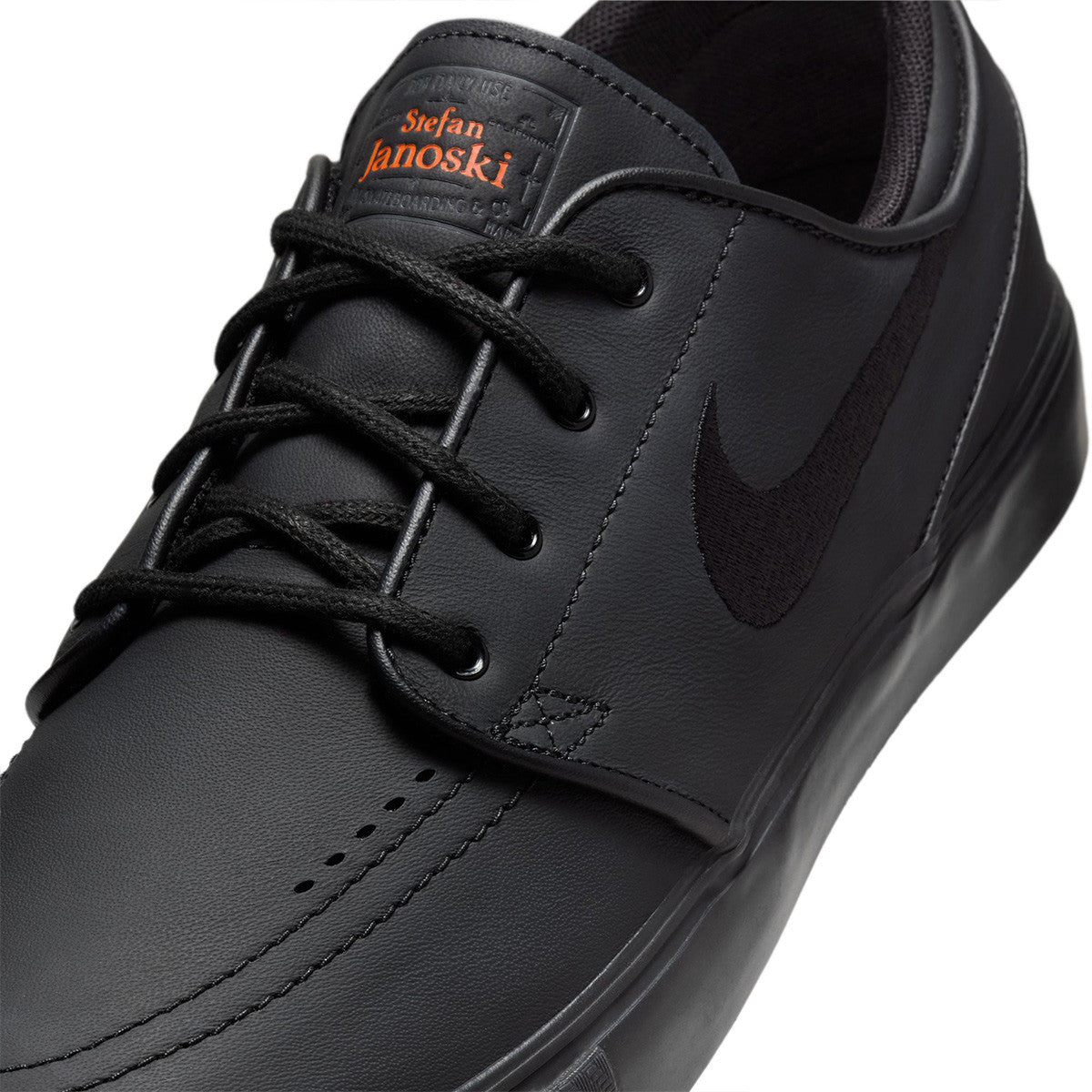 Nike SB Zoom Janoski OG+ ISO in Black/Black - Black - Black - Goodnews Skateshop