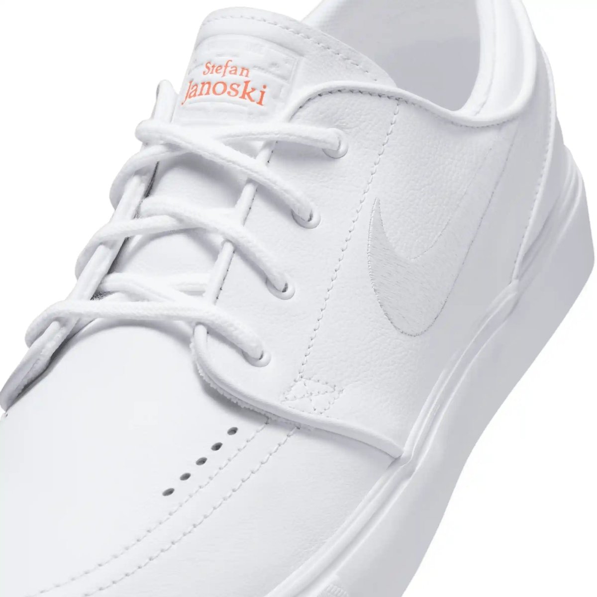 Nike SB Zoom Janoski OG+ ISO in White/White - White - White - Goodnews Skateshop