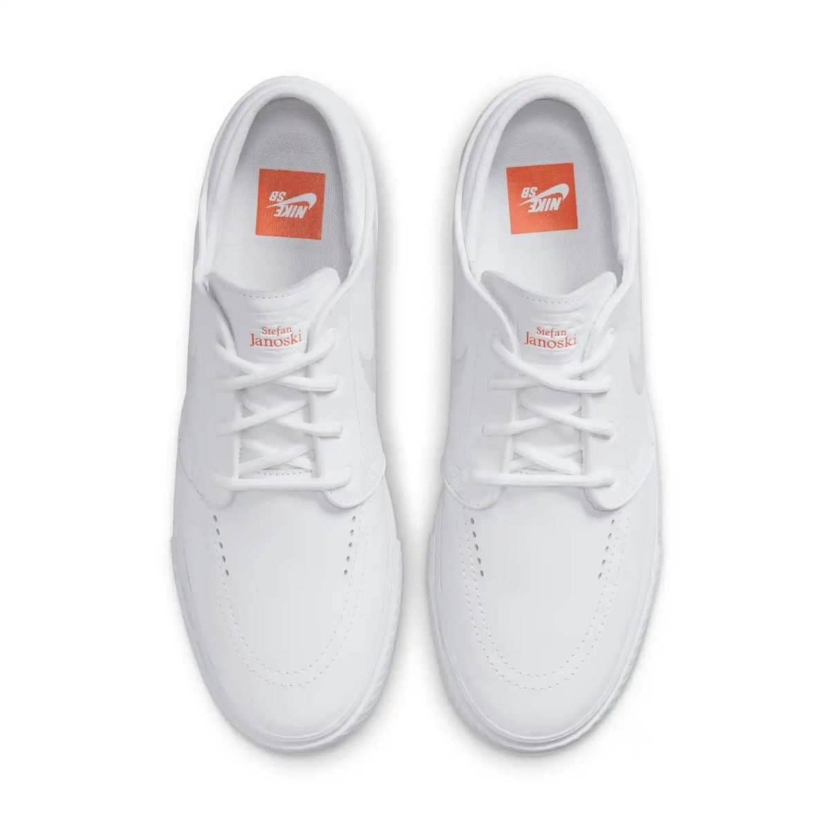 Nike SB Zoom Janoski OG+ ISO in White/White - White - White - Goodnews Skateshop