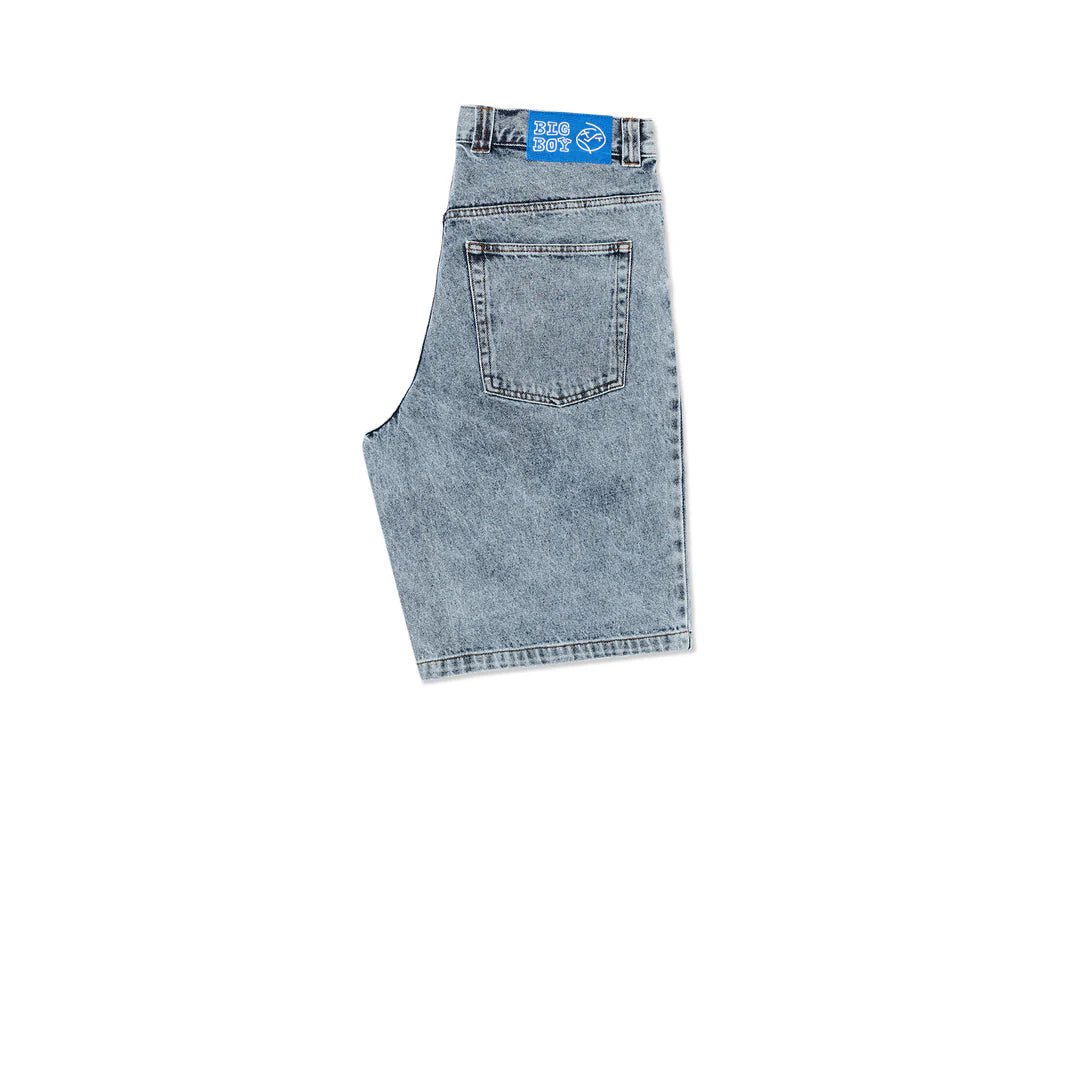Polar Big Boy Shorts in Heavy Washed Blue - Goodnews Skateshop