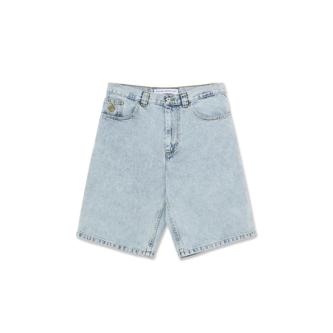 Polar Big Boy Shorts in Light Blue - Goodnews Skateshop