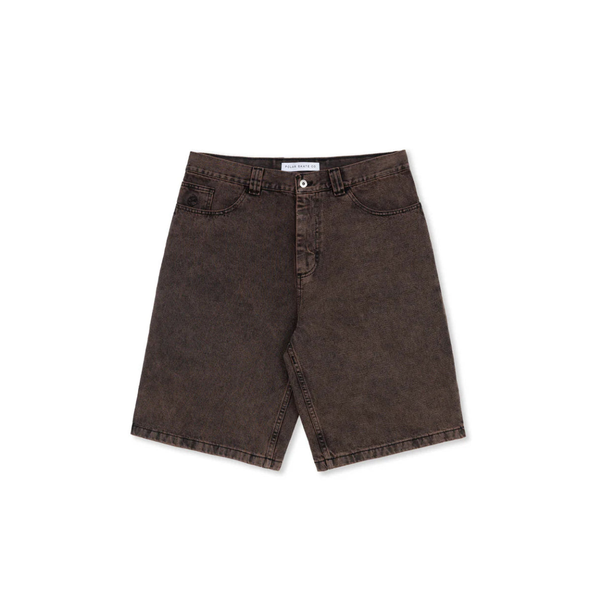 Polar Big Boy Shorts in Mud Brown - Goodnews Skateshop