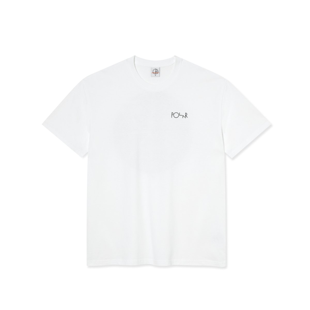 Polar Burnside 2084 T-Shirt in White - Goodnews Skateshop