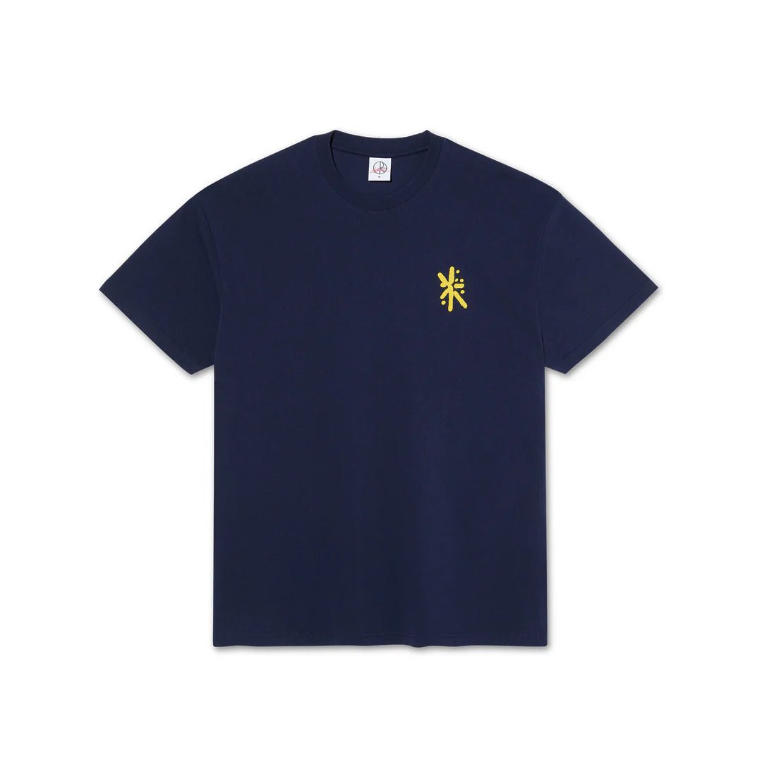 Polar Cosmic T-Shirt in Dark Blue - Goodnews Skateshop