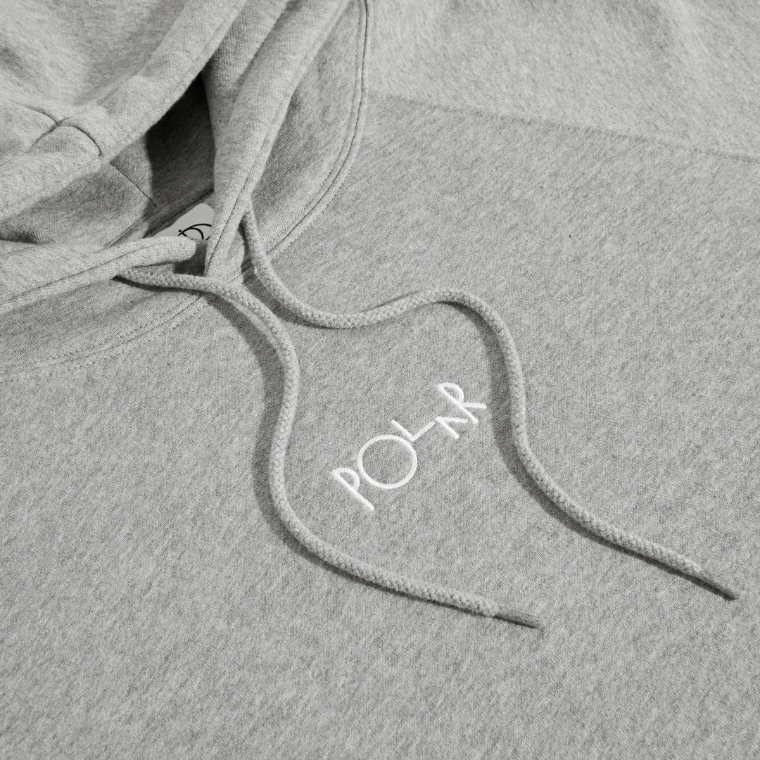 Polar Default Hoodie in Heather Grey - Goodnews Skateshop