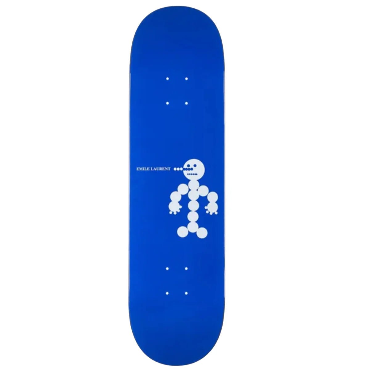 Polar Emile Laurent Snowman Blue Deck 8.375 - Goodnews Skateshop