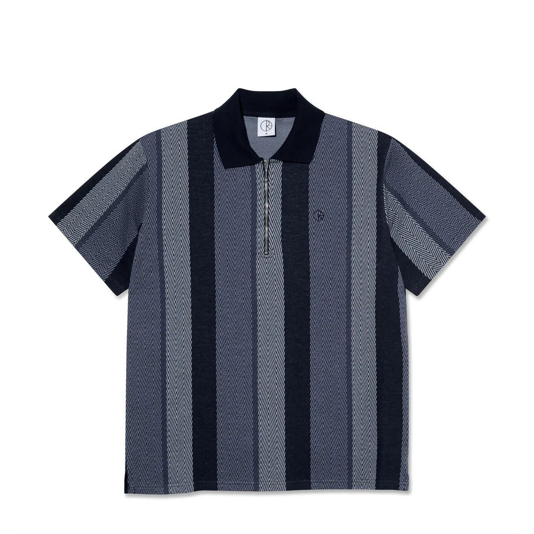 Polar Jacques Polo Shirt in Blue - Goodnews Skateshop