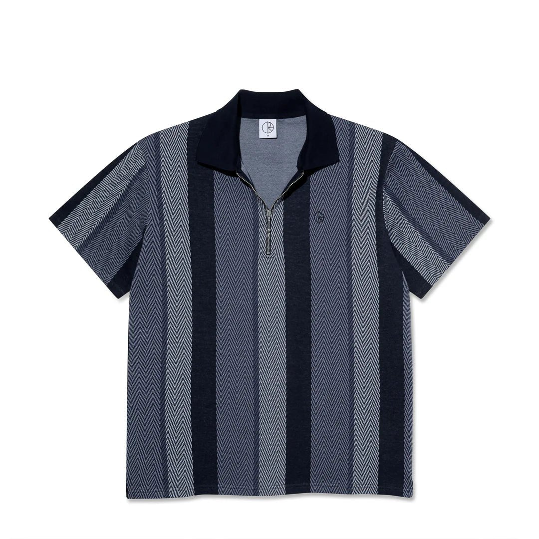 Polar Jacques Polo Shirt in Blue - Goodnews Skateshop