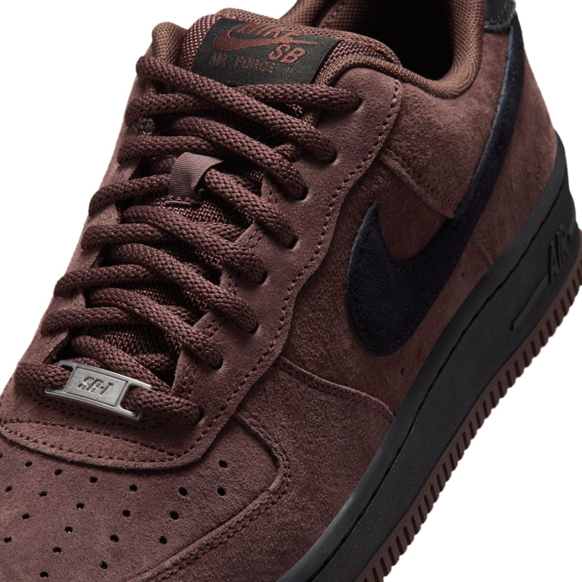 PRE-ORDER - Nike SB Air Force 1 in Light Chocolate/Black-Light Chocolate - Goodnews Skateshop