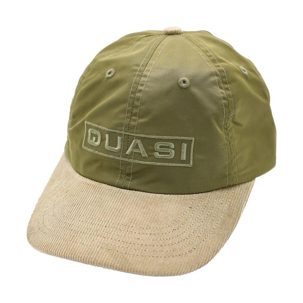 Quasi Eurotext Hat in Olive - Goodnews Skateshop