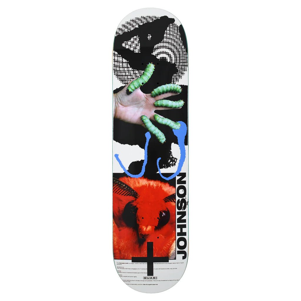 Quasi Johnson Mothhead Deck 8.25 - Goodnews Skateshop