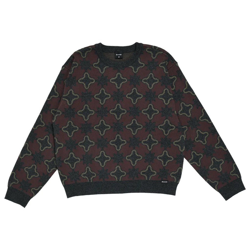 Quasi Linkage Sweater in Umber - Goodnews Skateshop