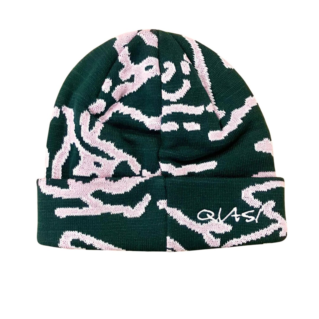 Quasi Parasite Beanie in Forest - Goodnews Skateshop