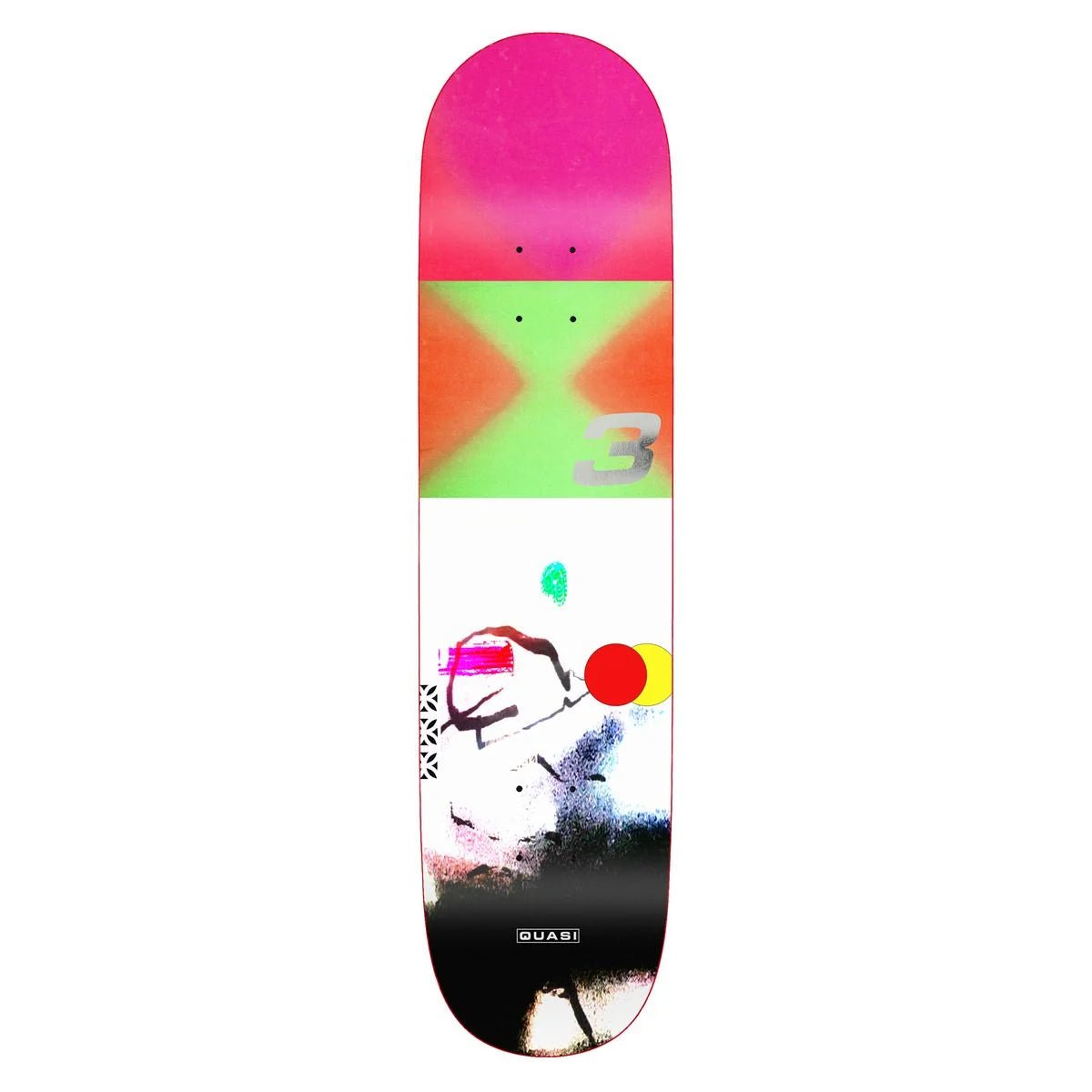 Quasi Race Track Deck 8.125 - Goodnews Skateshop