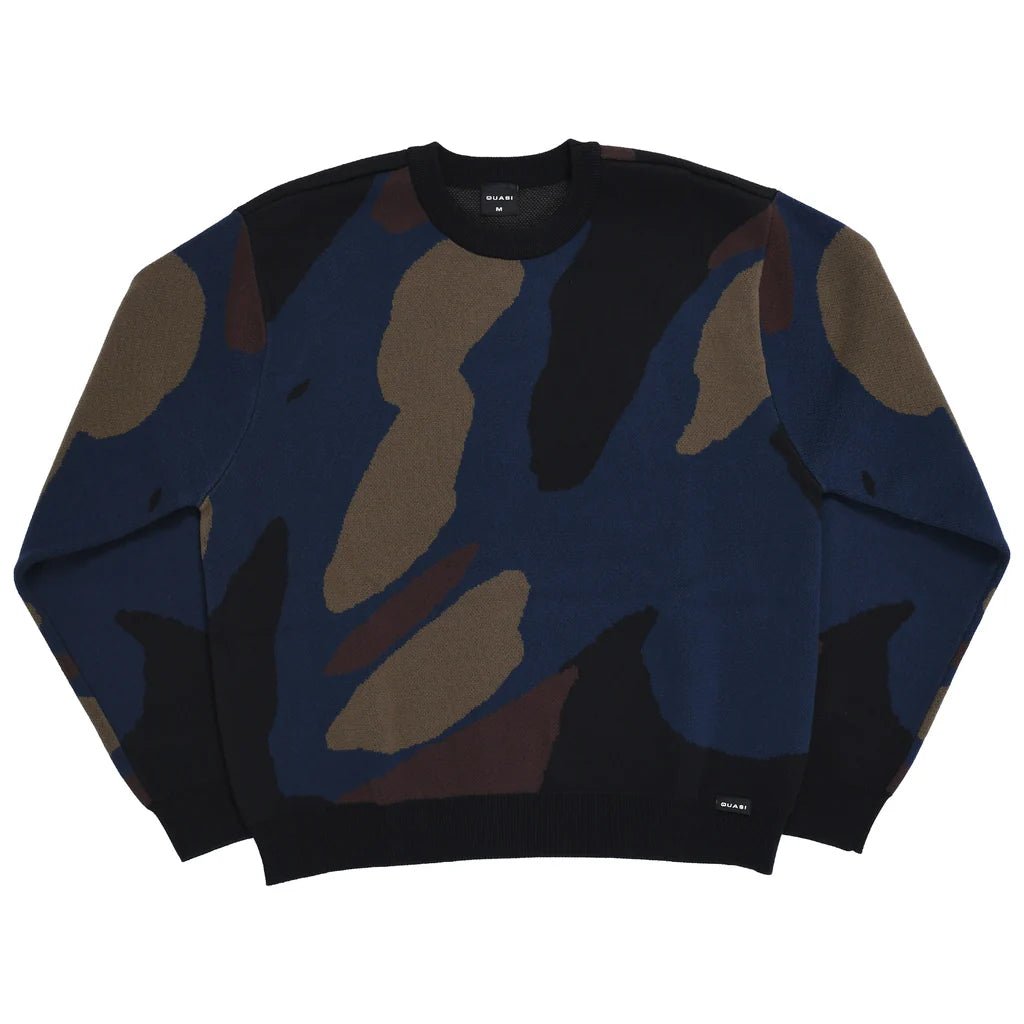 Quasi Raymond Sweater in Navy - Goodnews Skateshop