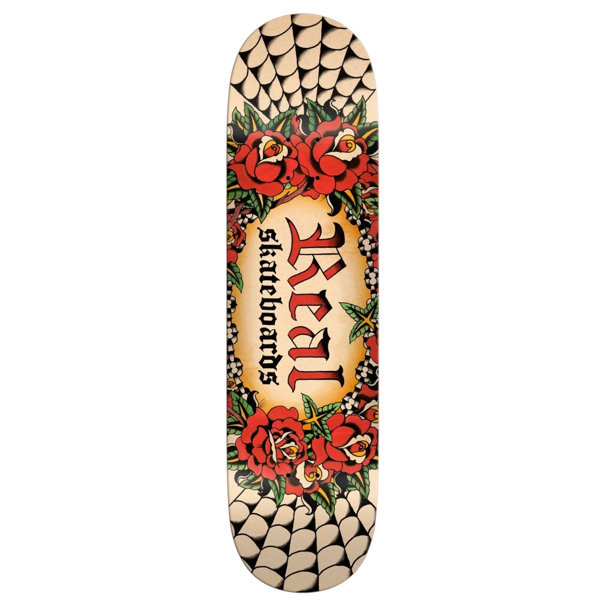 Real Harry Lintell Team Oval Deck 8.5 - Goodnews Skateshop