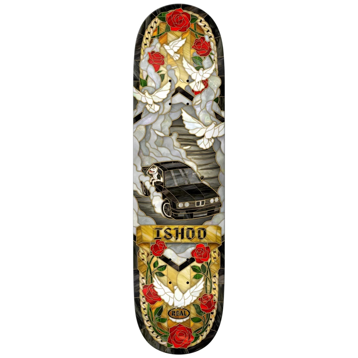 Real Ishod Cathedral Twin Tail Deck 8.5 - Goodnews Skateshop