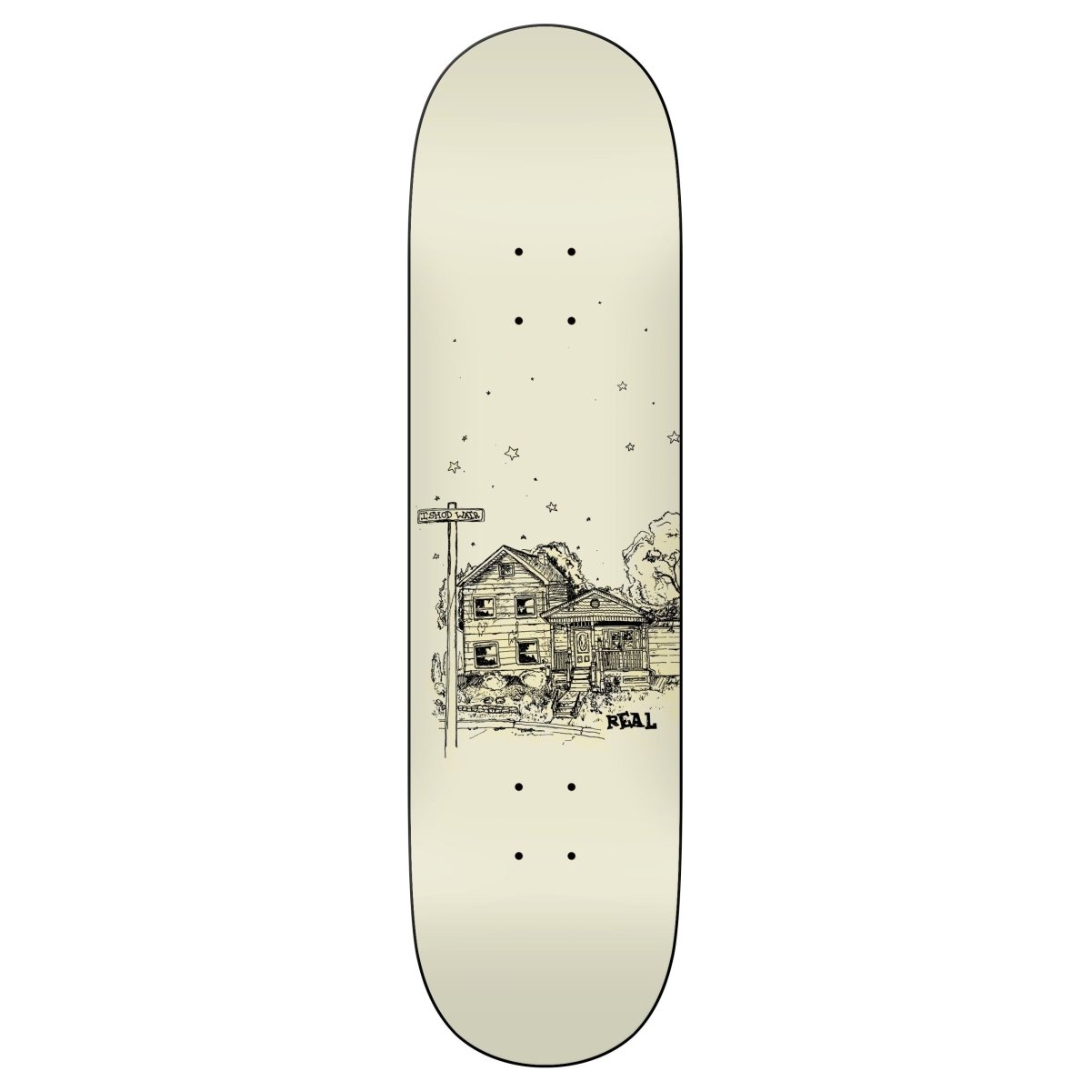 Real Ishod Home Twin Tail Deck 8.25 - Goodnews Skateshop