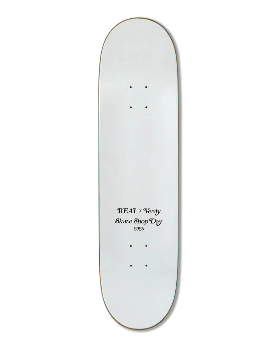 Real SSD26 Verdy Oval Deck 8.38 - Goodnews Skateshop