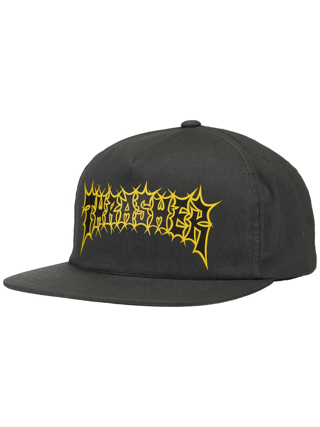 Thrasher Spikey Snapback Hat in Charcoal