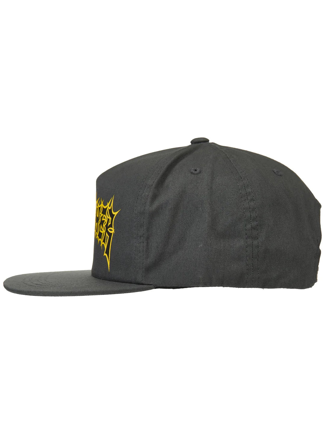 Thrasher Spikey Snapback Hat in Charcoal