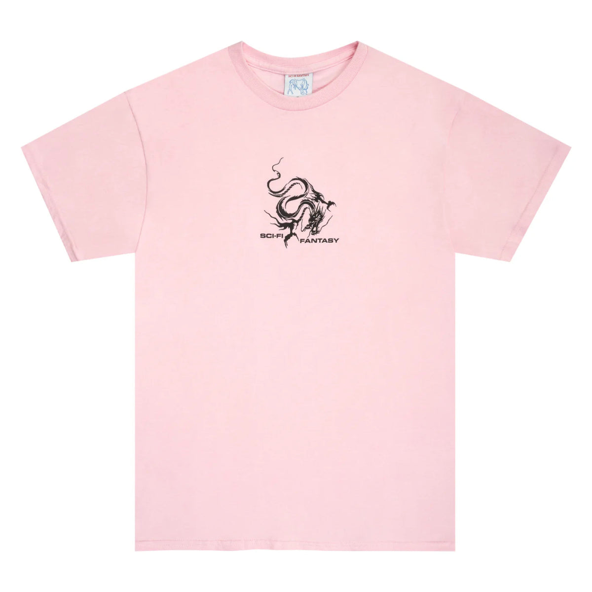 Sci - Fi Fantasy Dragon T-Shirt in Light Pink - Goodnews Skateshop