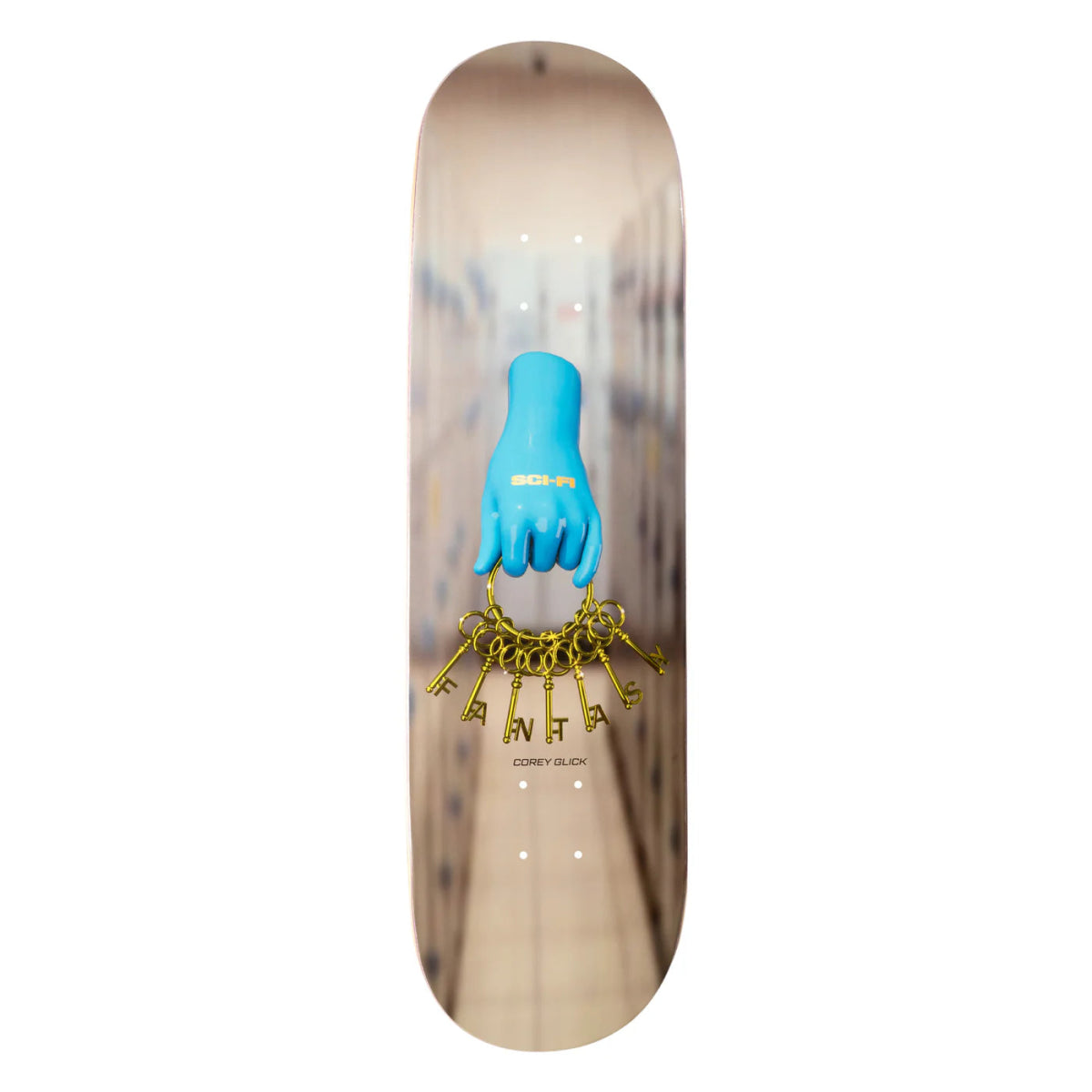 Sci - Fi Fantasy Glick Keys Deck 8.5 - Goodnews Skateshop