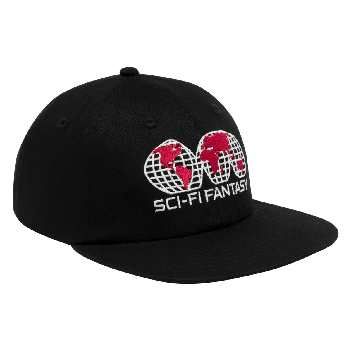 Sci - Fi Fantasy Global Hat in Black - Goodnews Skateshop