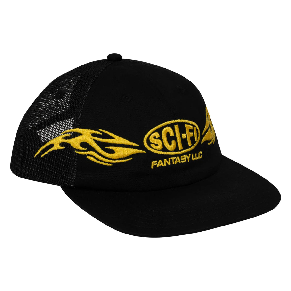 Sci - Fi Fantasy Origin Mesh hat in Black - Goodnews Skateshop