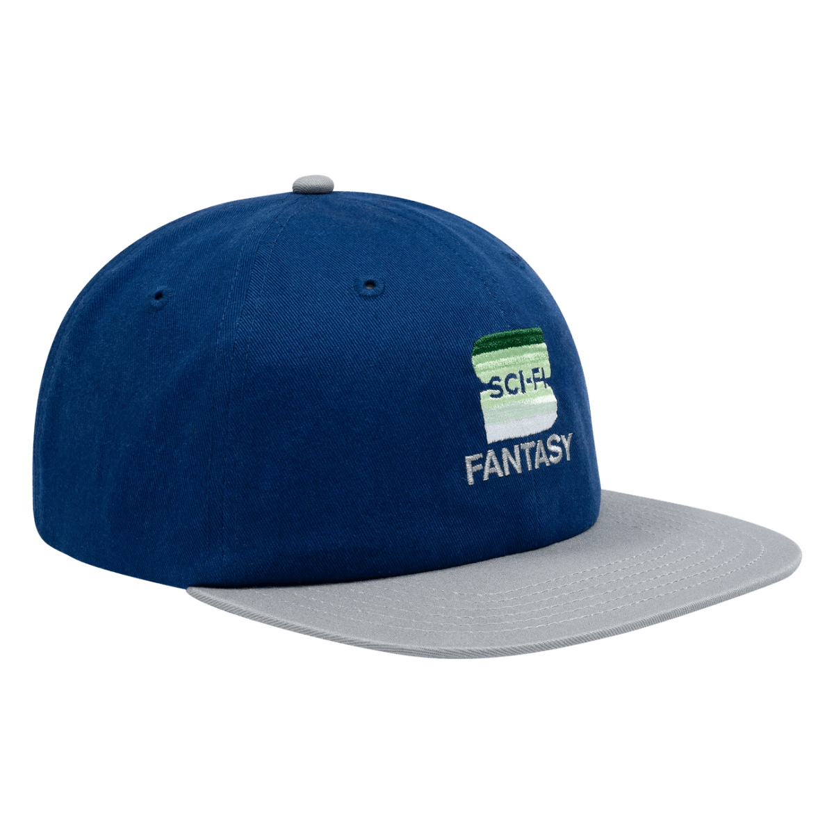 Sci - Fi Fantasy S Hat in Blue/Grey - Goodnews Skateshop