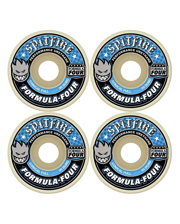 Spitfire F4 Conical Full Wheels 99d 52mm - Goodnews Skateshop