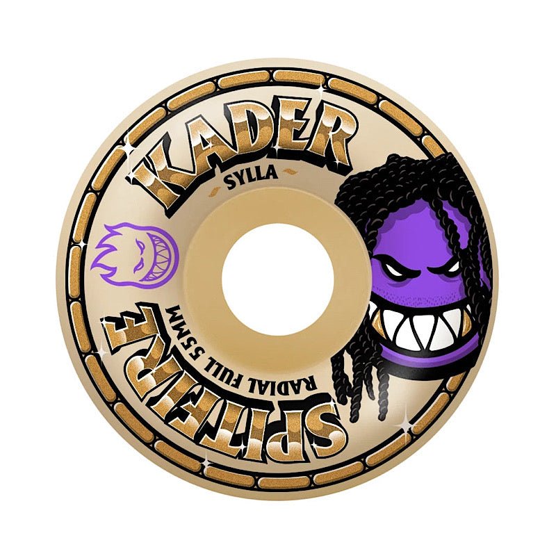 Spitfire F4 Kader Rolly Radial Full Wheels 99D 55mm - Goodnews Skateshop
