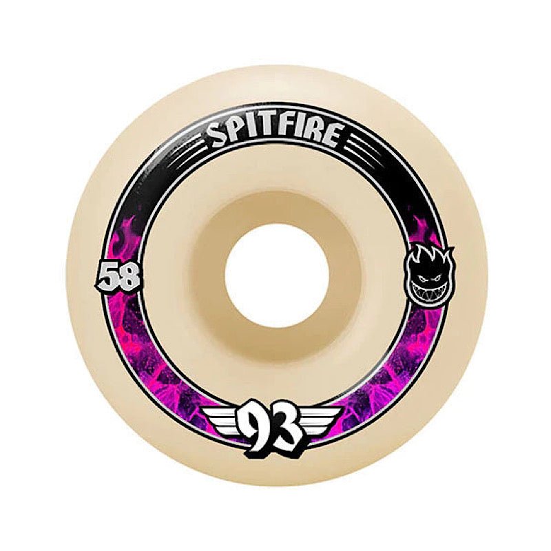 Spitfire F4 Radial Wheels 93d 58mm - Goodnews Skateshop